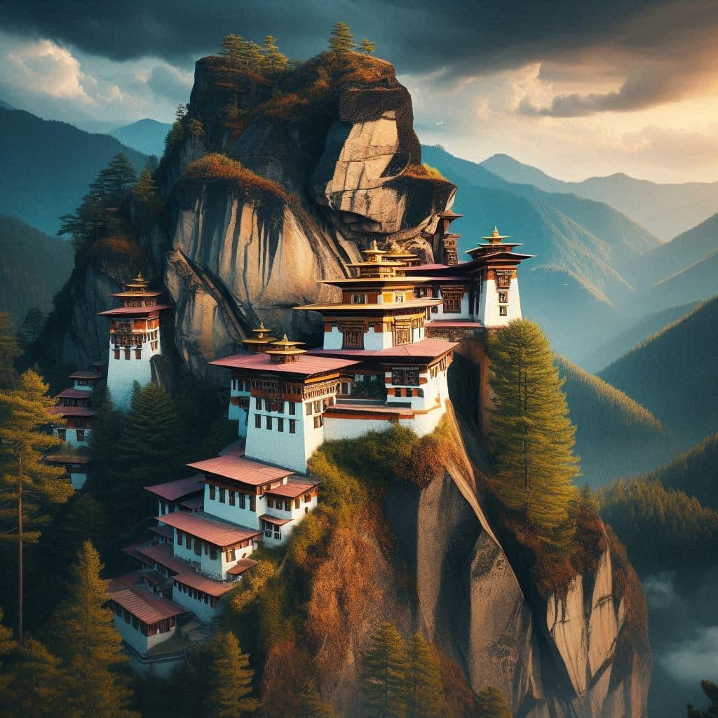 Bhutan traditional architecture