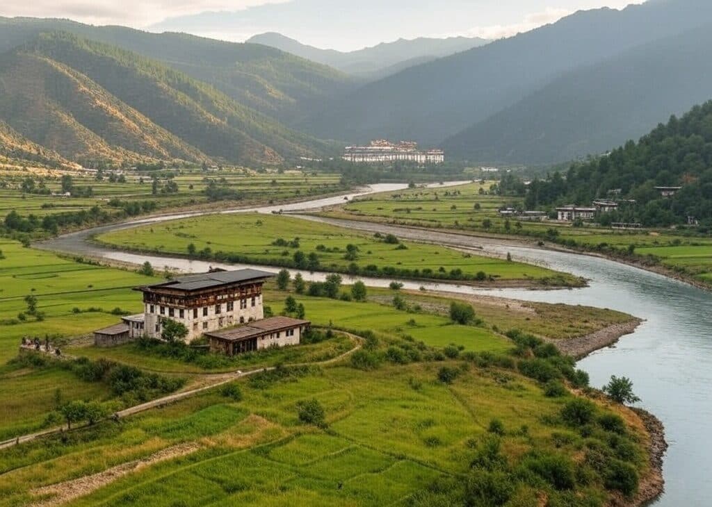 Best-Bhutan-Cultural-Tour-Punakha-Gantey