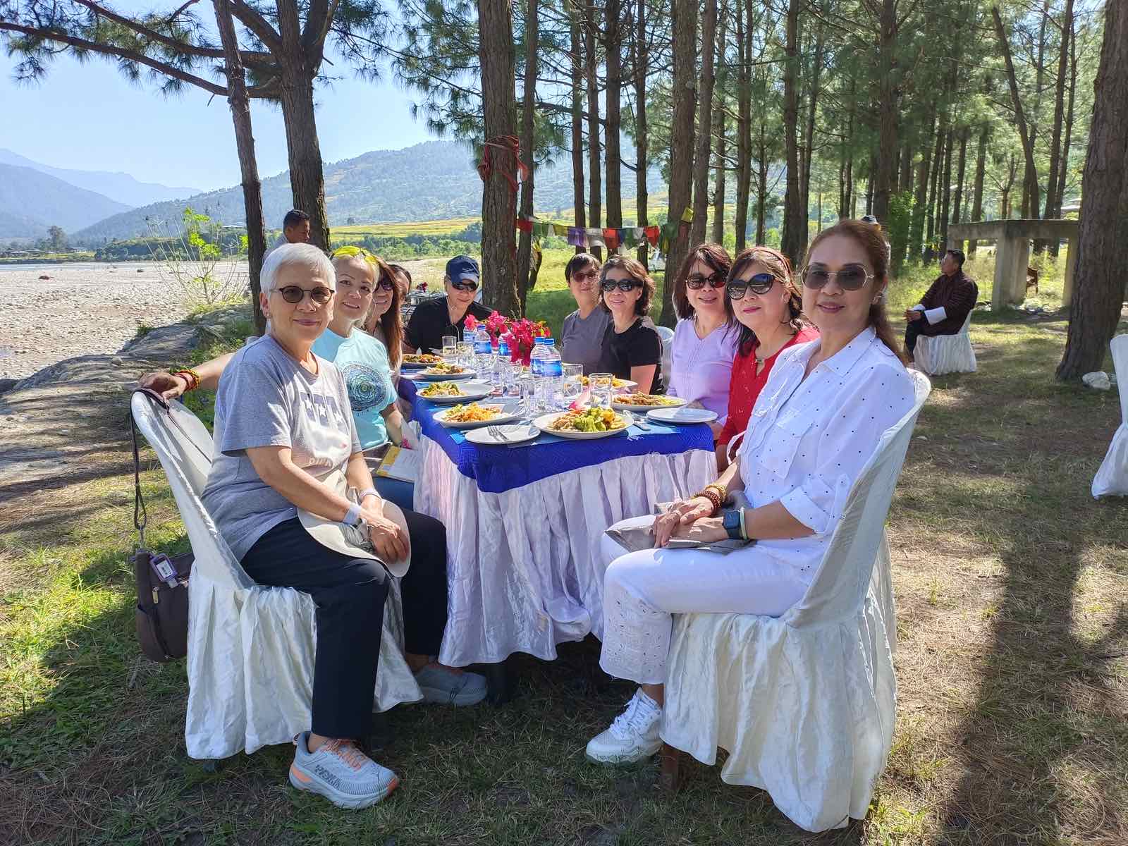 Bhutanese archery competition